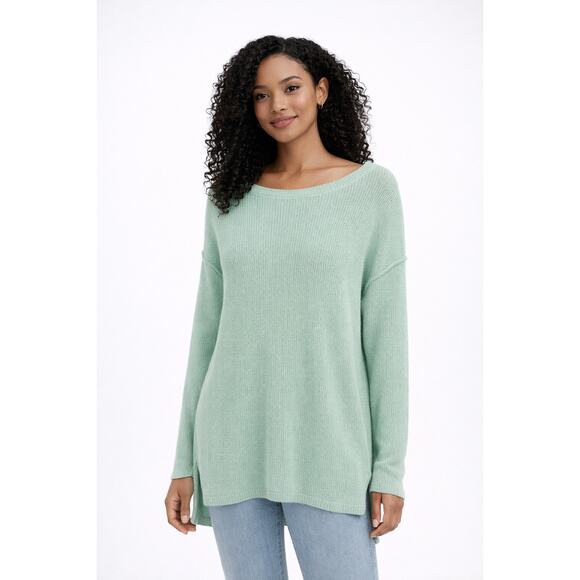 Vince Mint Green Cotton Cashmere Knit Sweater XS - Picture 5 of 6